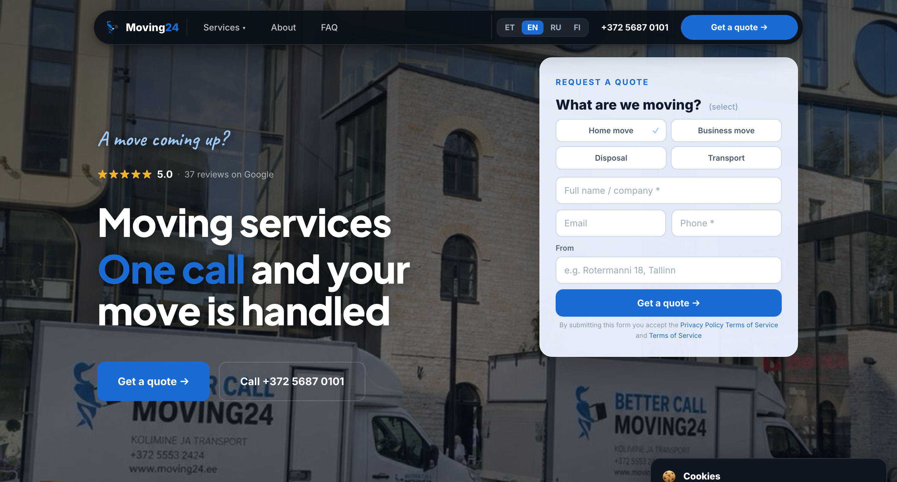 A real Main Street Site we built, live today